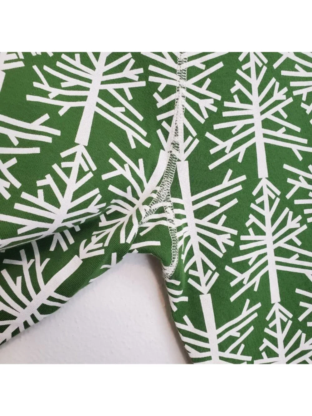 Pact Birch Tree 100% organic cotton kids holiday pajama set